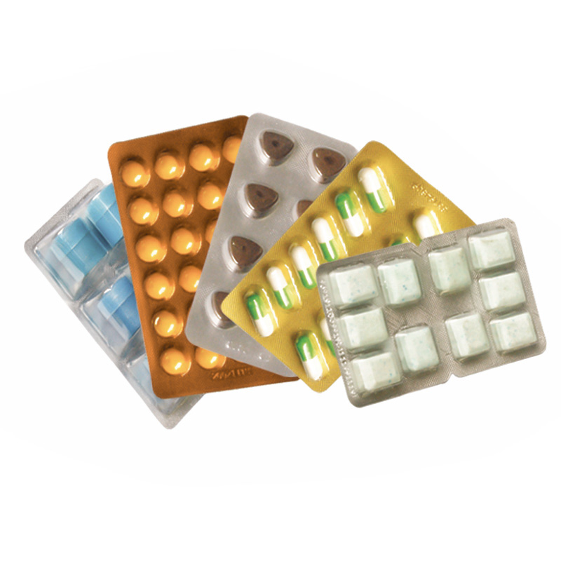 Packaged Samples of BP-260/350 Automatic Blister Packing Machine