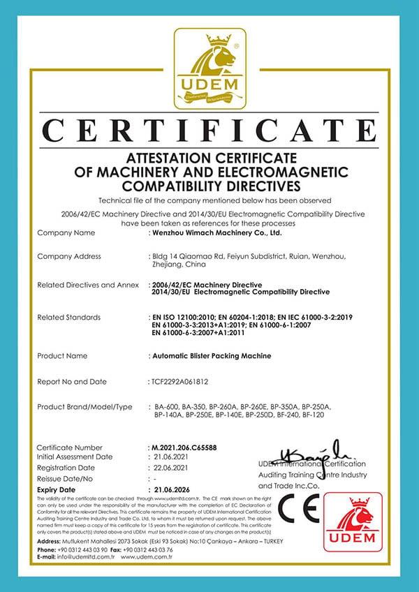 CE_blister packing machine
